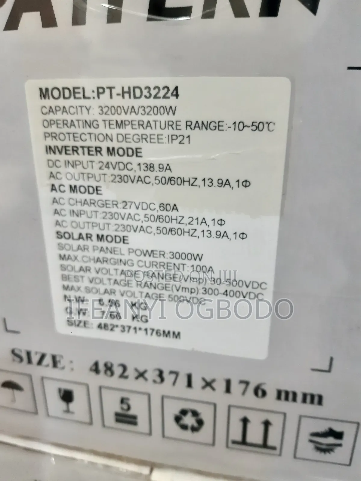 3.2kva 24v Hybrid