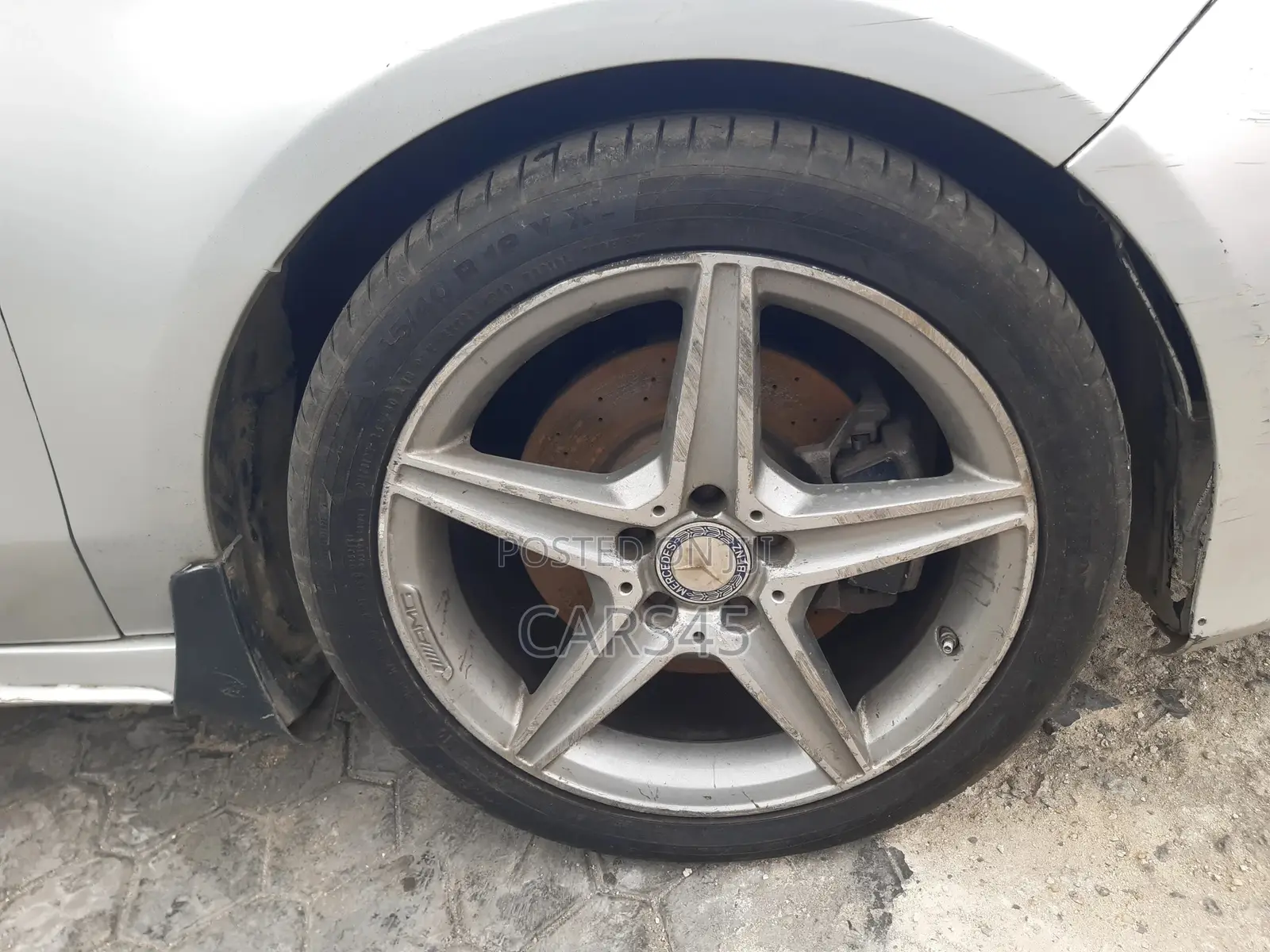 Mercedes-Benz CLA-Class 2014 Silver