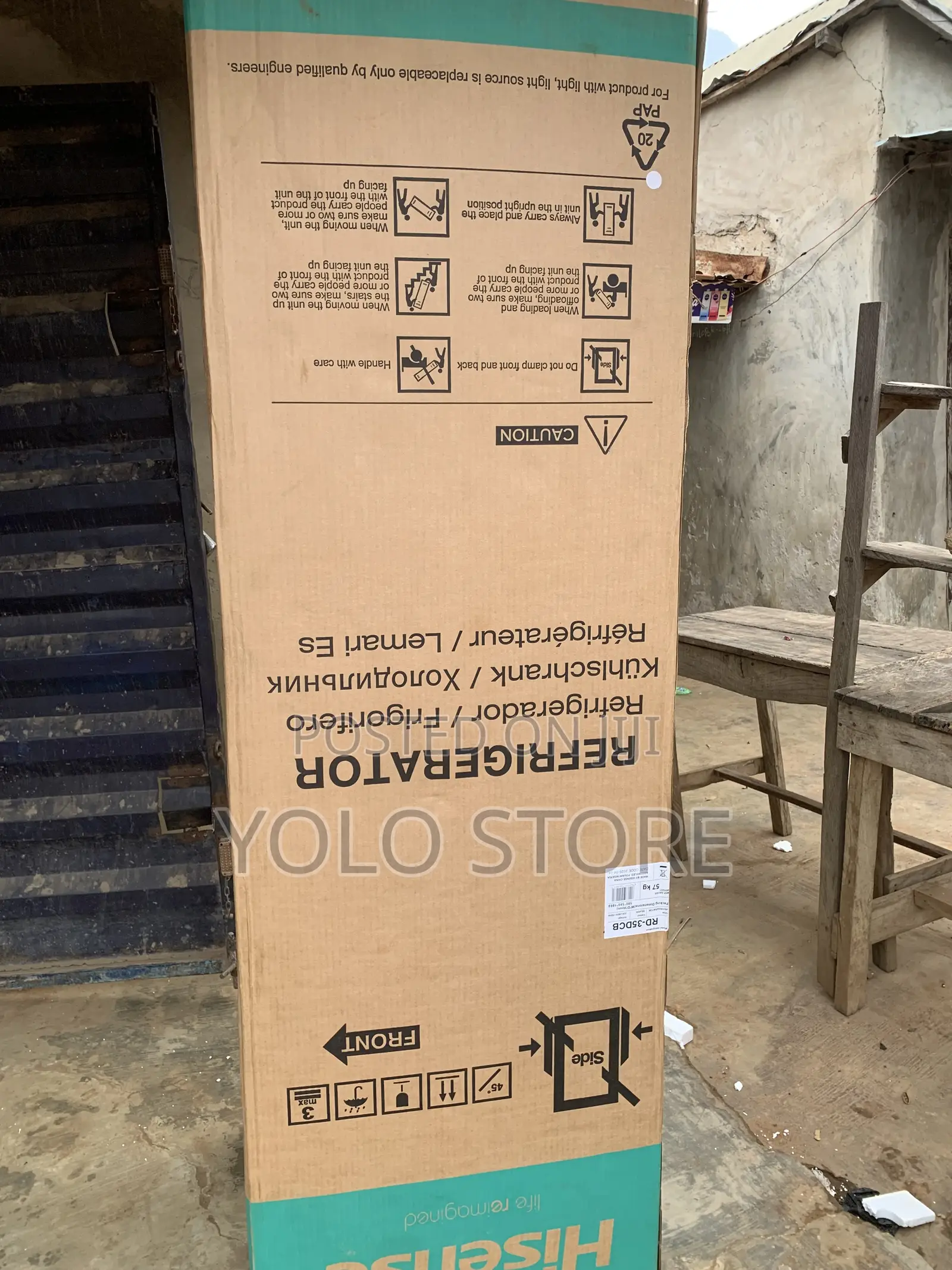 Hisense Fridge and Freezer
