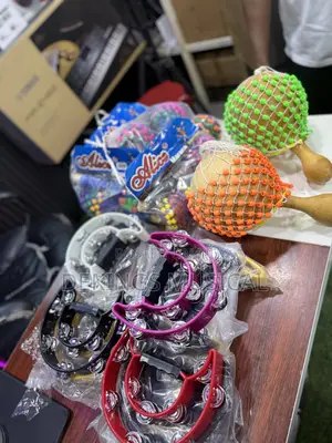 Tambourine and Maracas
