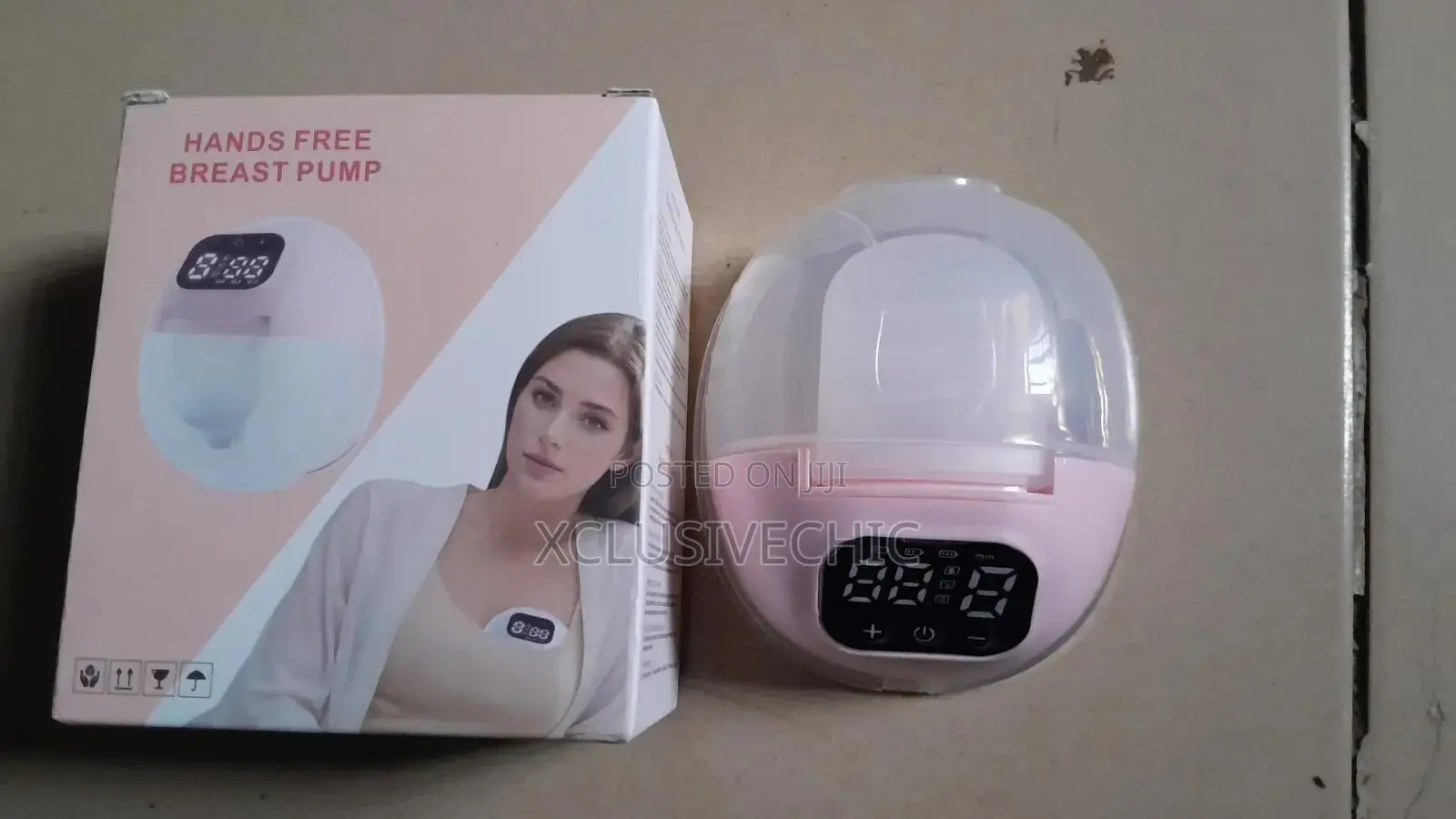 Wearable Single Wireless Hands Free Electric Breast Pump