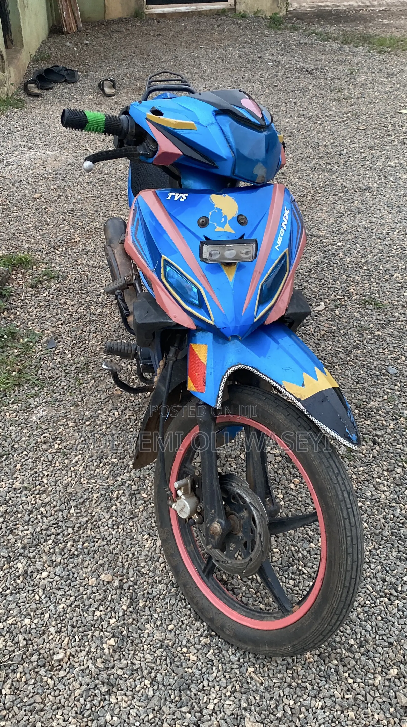 TVS Neo NX 2024 Blue