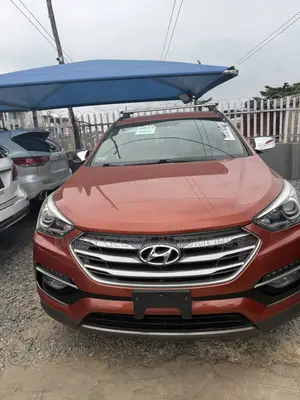 Hyundai Santa Fe SE AWD 2017 Red