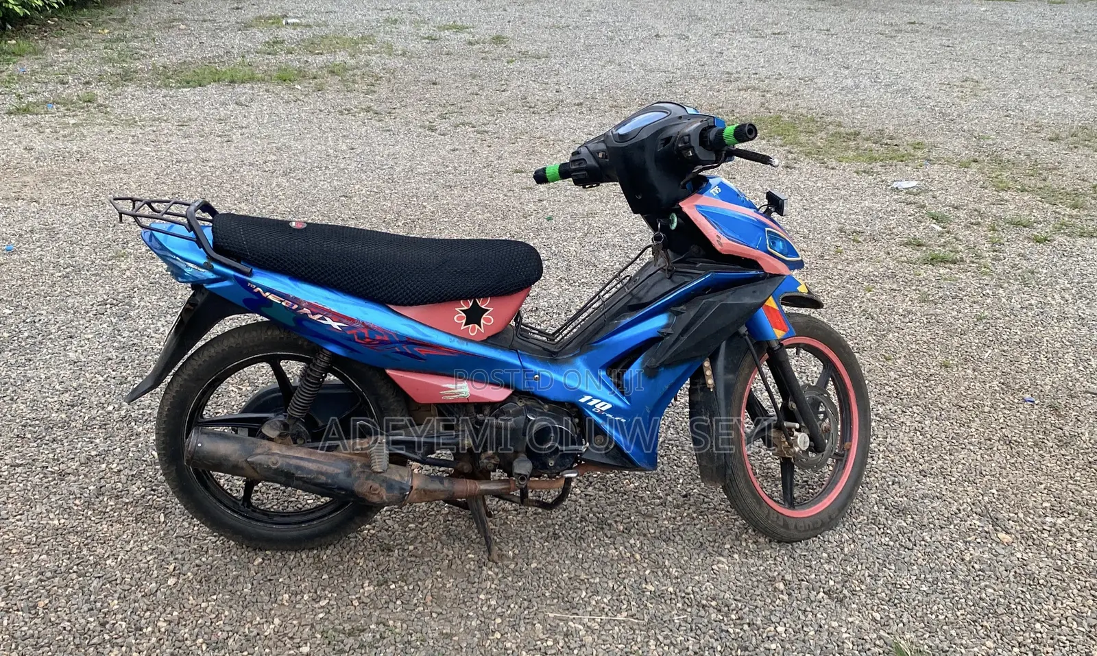 TVS Neo NX 2024 Blue