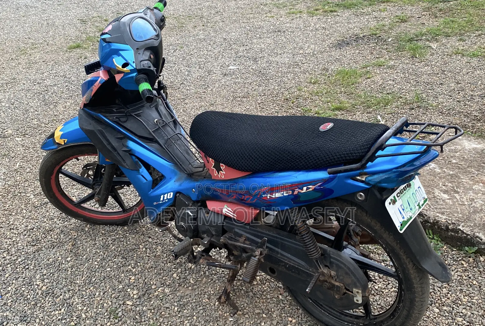 TVS Neo NX 2024 Blue