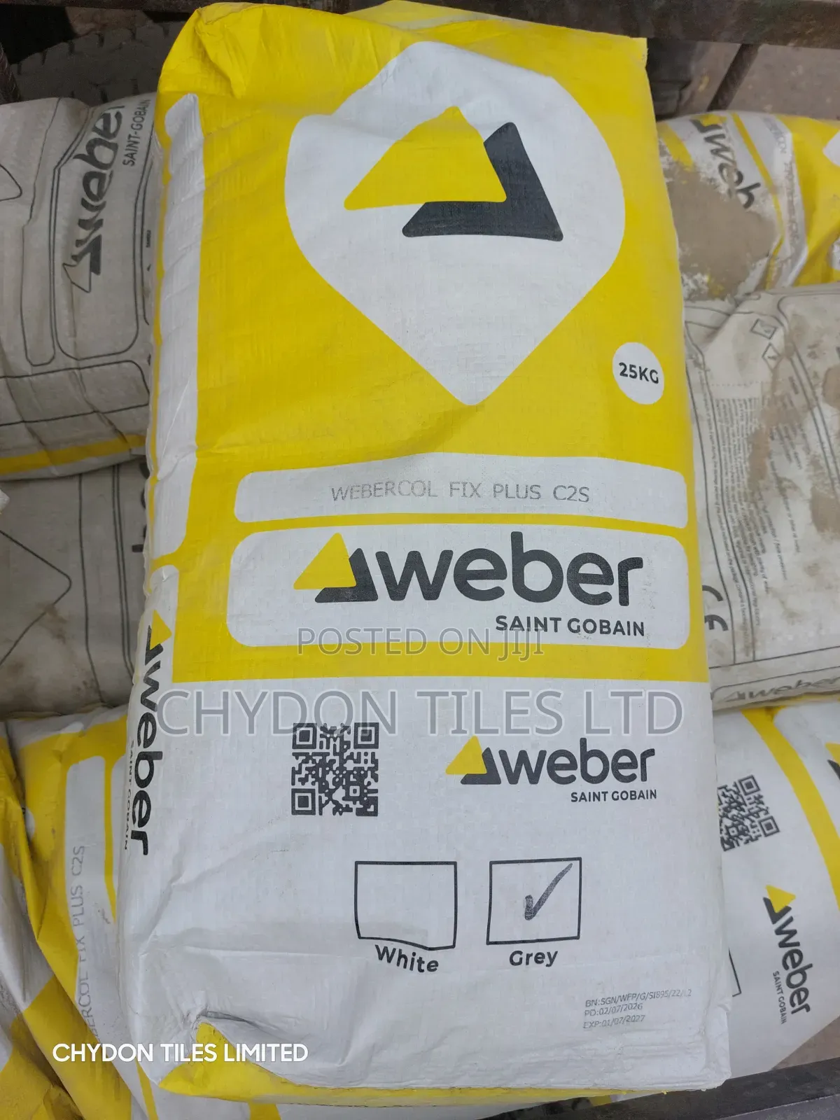 Webercol Fix Plus C25 Gum Cement