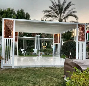 Luxury Sitout Lasercut Gazebo