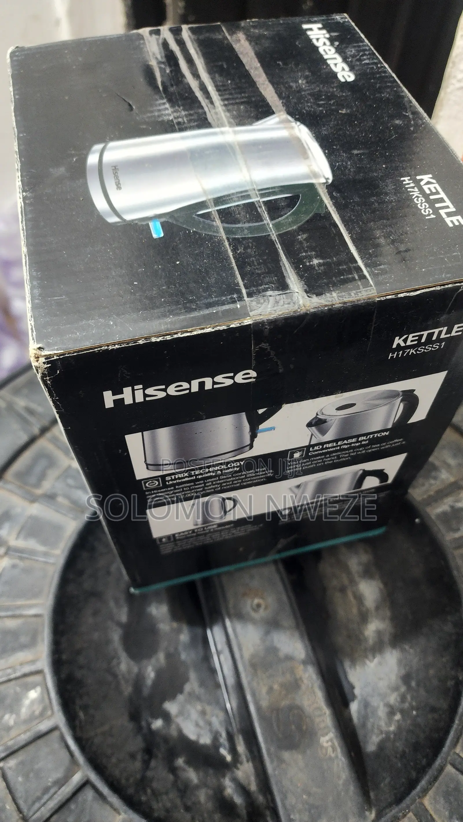Electric Kettle Hisense 1.7L
