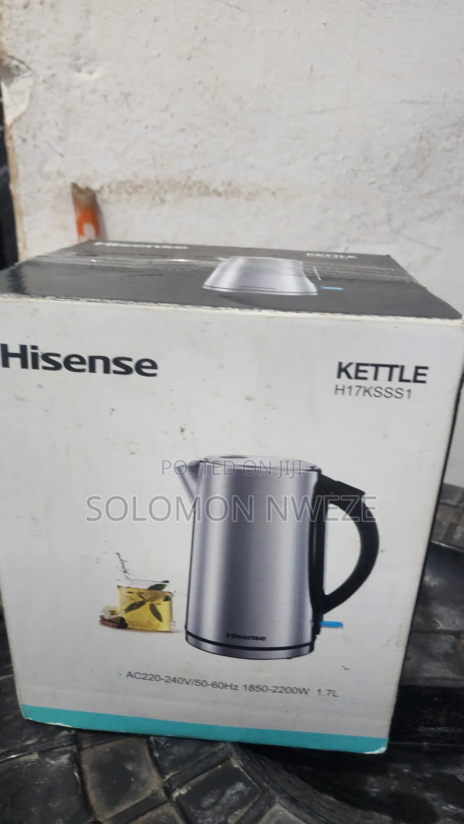 Electric Kettle Hisense 1.7L
