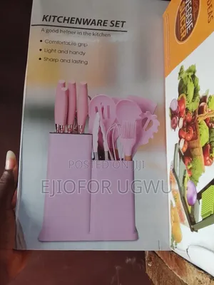 Silicone Spoon Set With Knife and Chopping Board