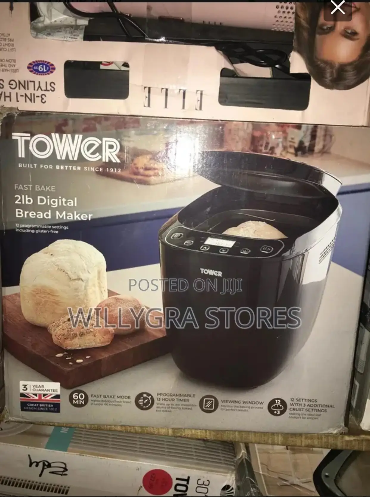 Tower 2lb Digital Bread Maker