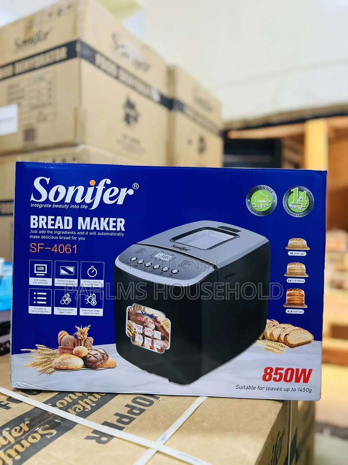 Sonifer Automatic Home Bread Maker