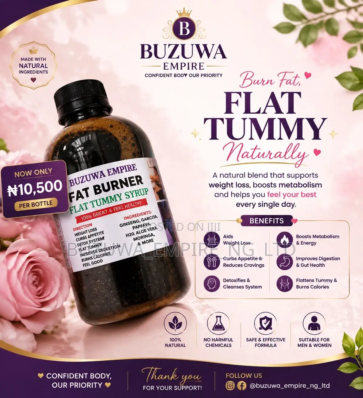 Fat Burner Flat Tummy Syrup