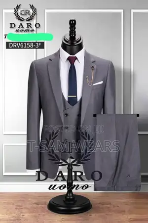 Daro Plain Three Pieces Turkish Suit