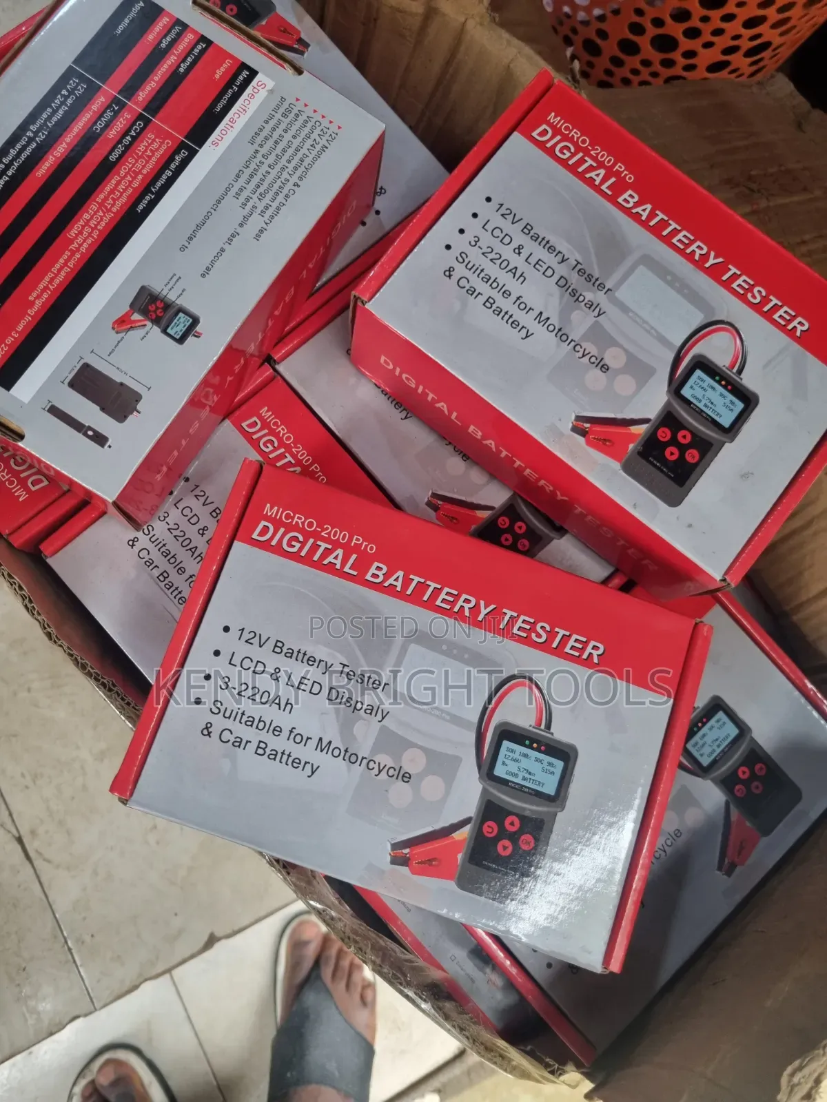 Battery Tester Analyzer