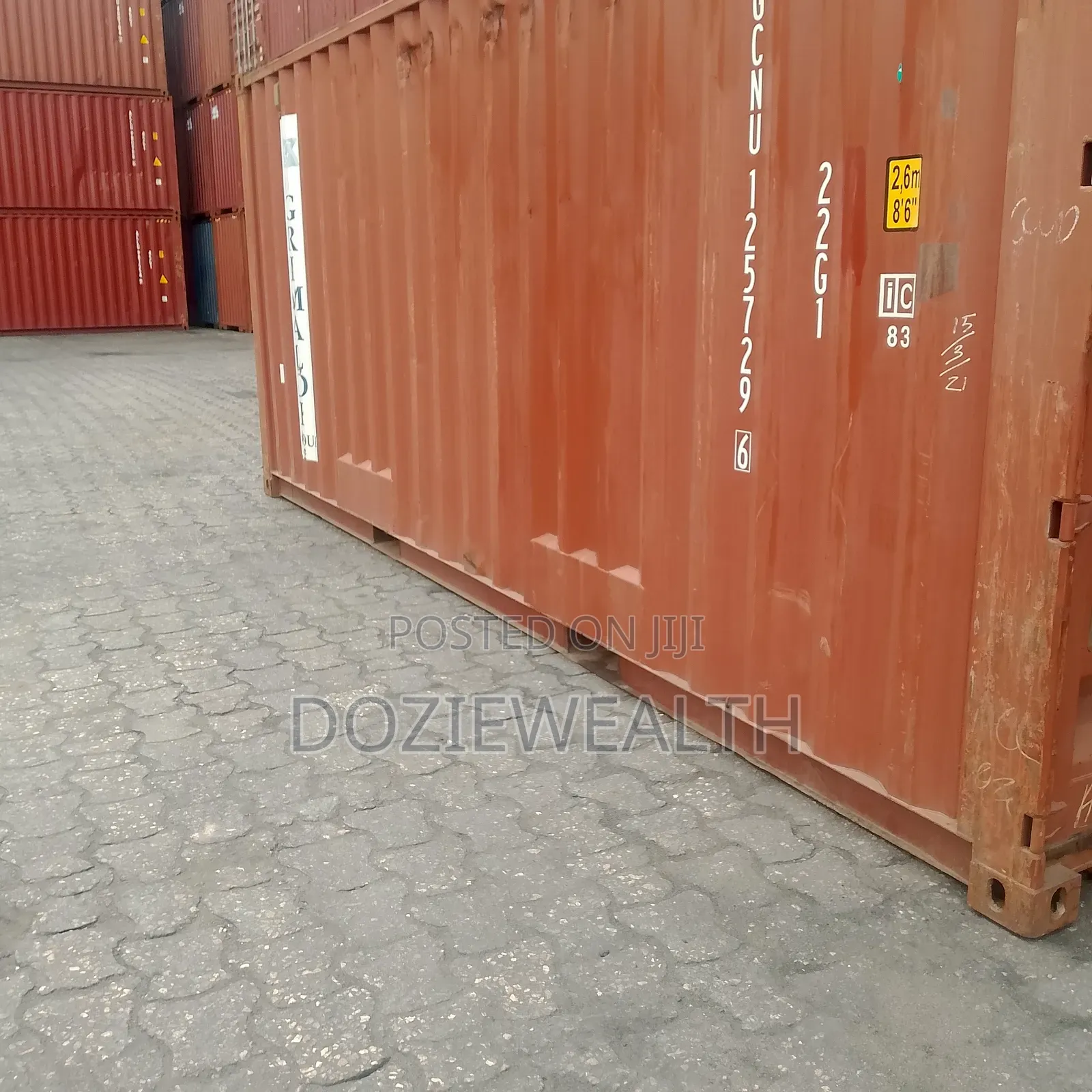 20ft Shipping Line Containers( Grimaldi)