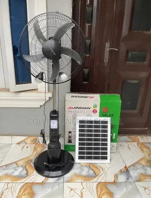 18 Inches Solar Rechargeable Standing Fan