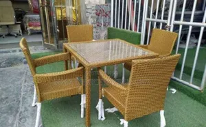 Beautiful Rattan Dining Set – 4 Seater