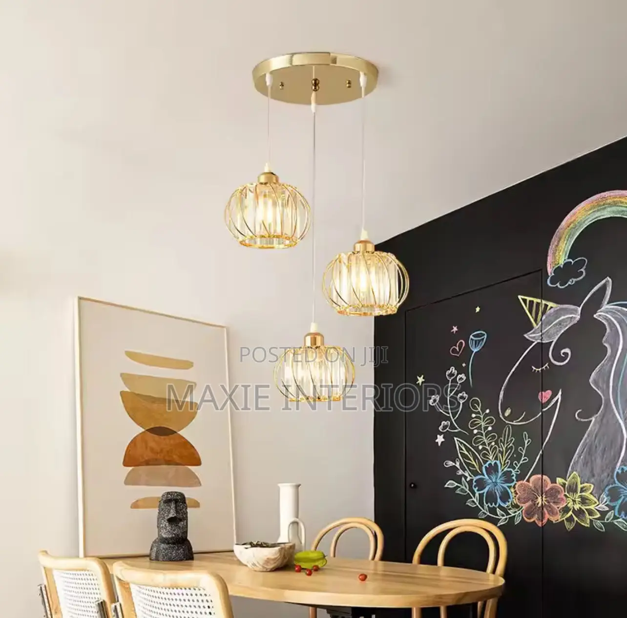 LED Creative Personality Crystal Ceiling Pendant Light