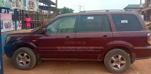 Honda Pilot EX-L 4x4 (3.5L 6cyl 5A) 2007 Burgundy