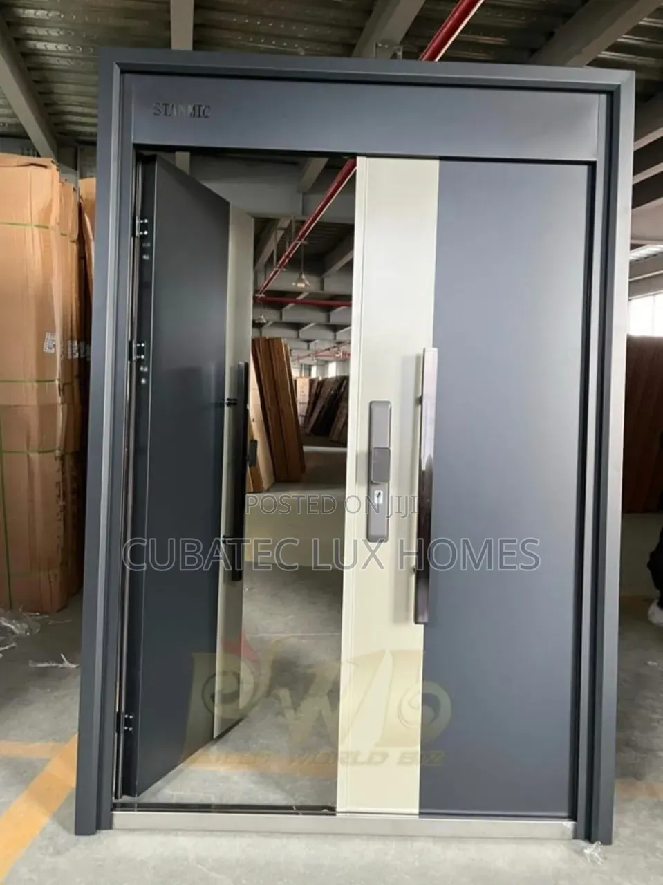4ft by 7ft High-Quality German Steel Doors