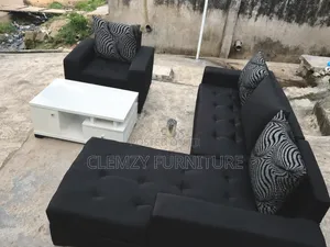 Well Furnished L Shape Sofas and a Single Seater With Center