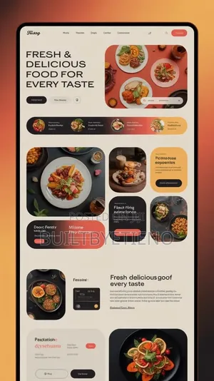 Custom Food Ordering Restaurant Website (Direct WhatsApp Orders)