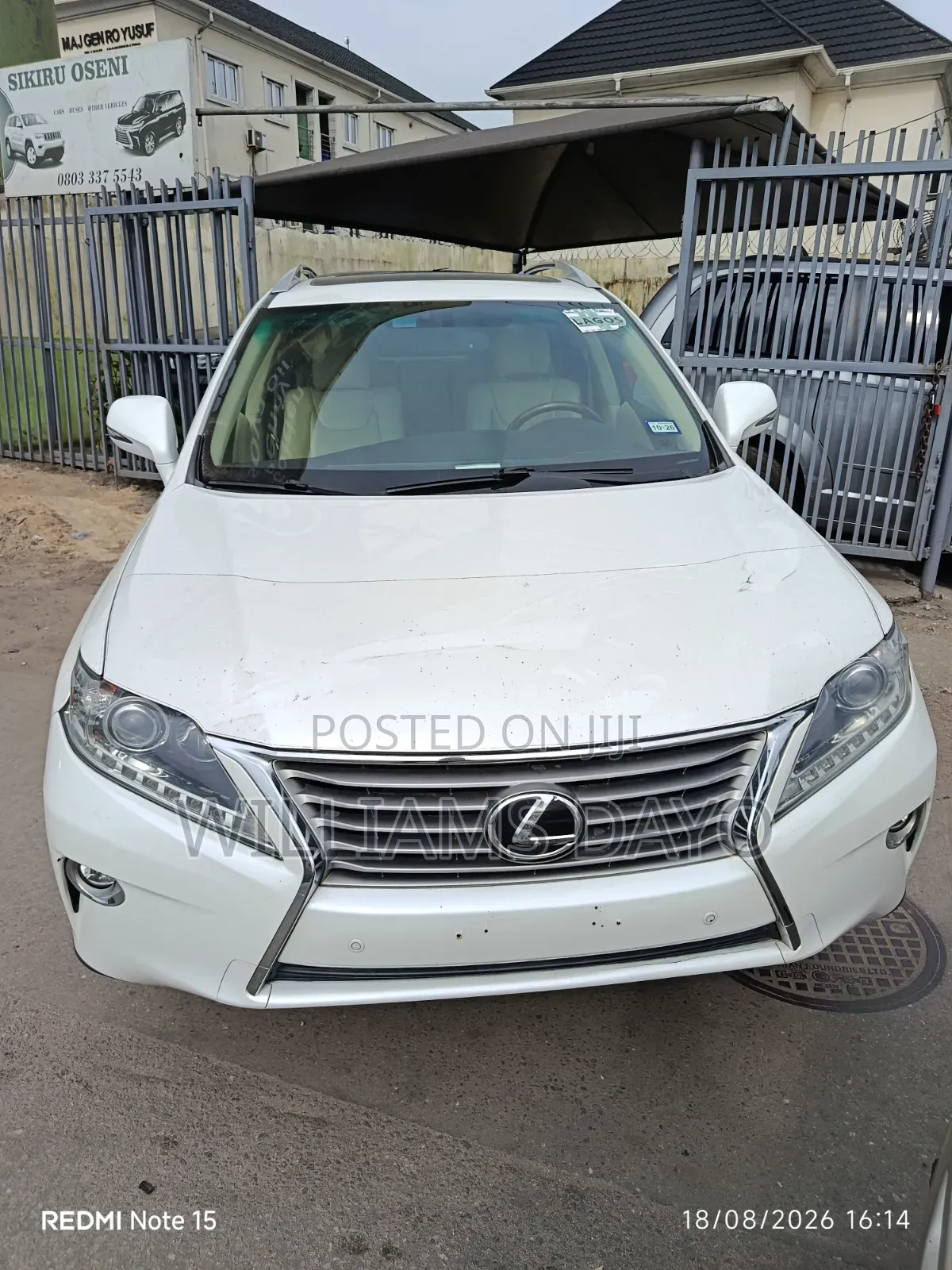 Lexus RX 2015 White
