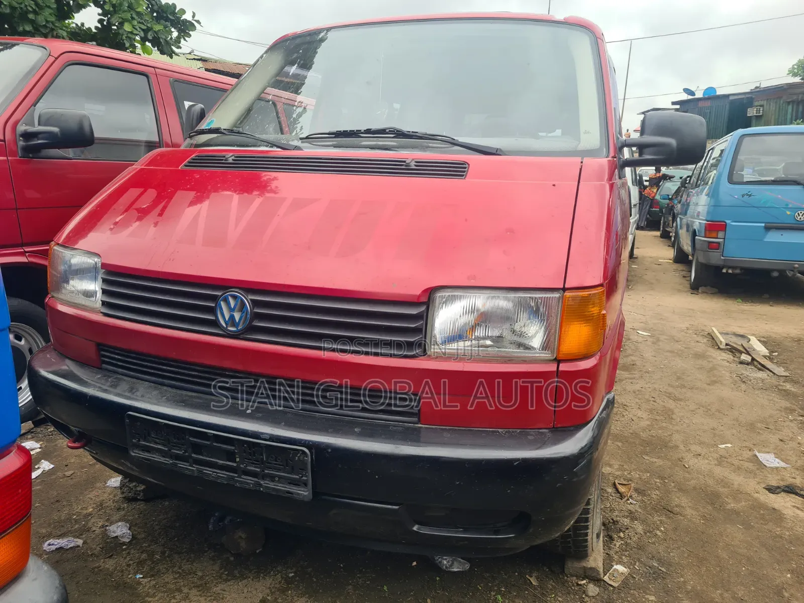Volkswagen Transporter 2003 Red