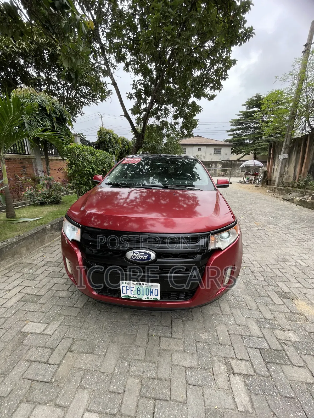 Ford Edge 2013 Red