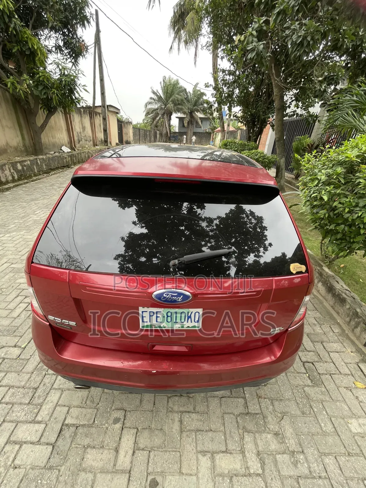 Ford Edge 2013 Red