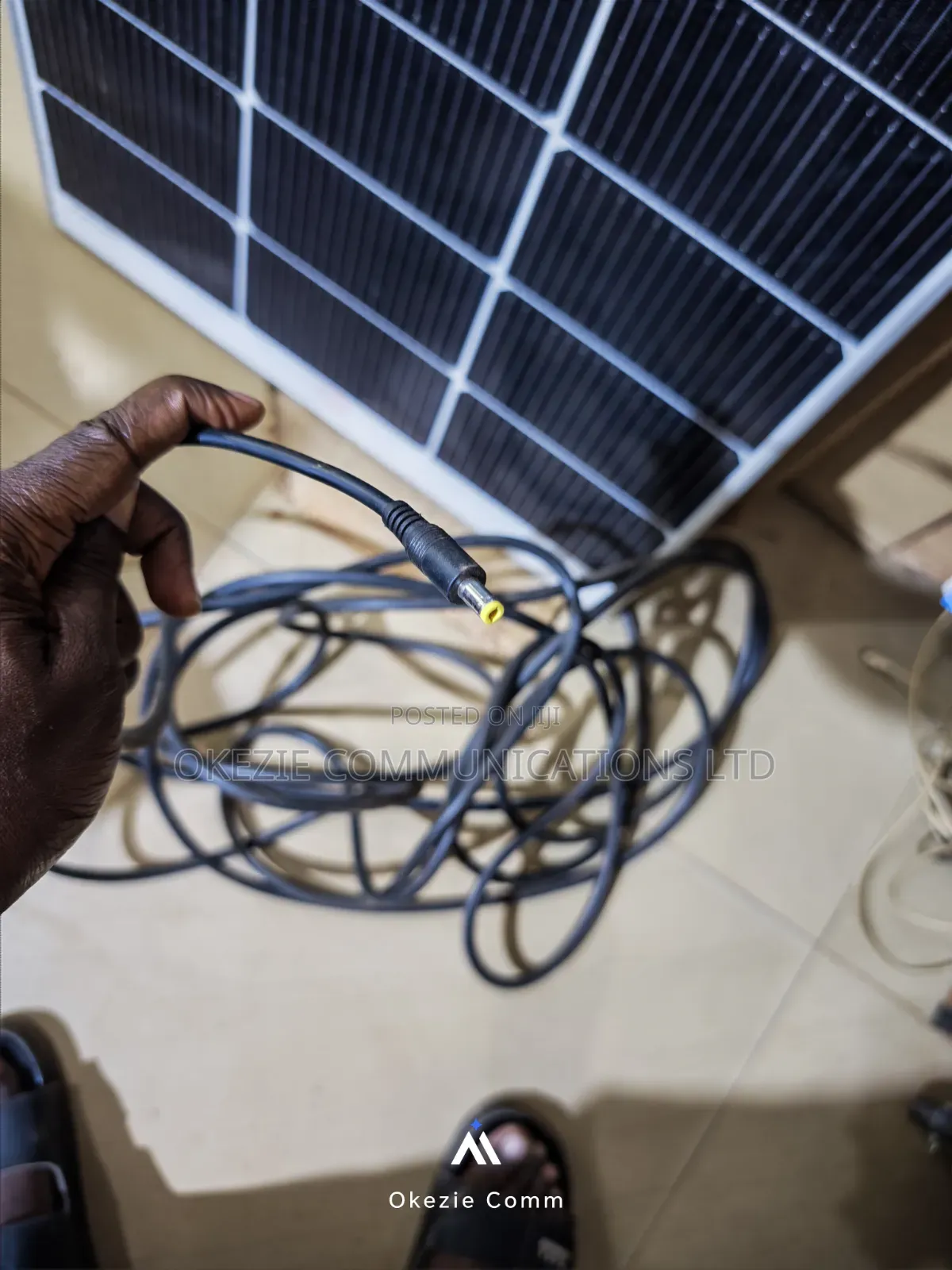 150w Solar Panel and Cable for Itel powerGo