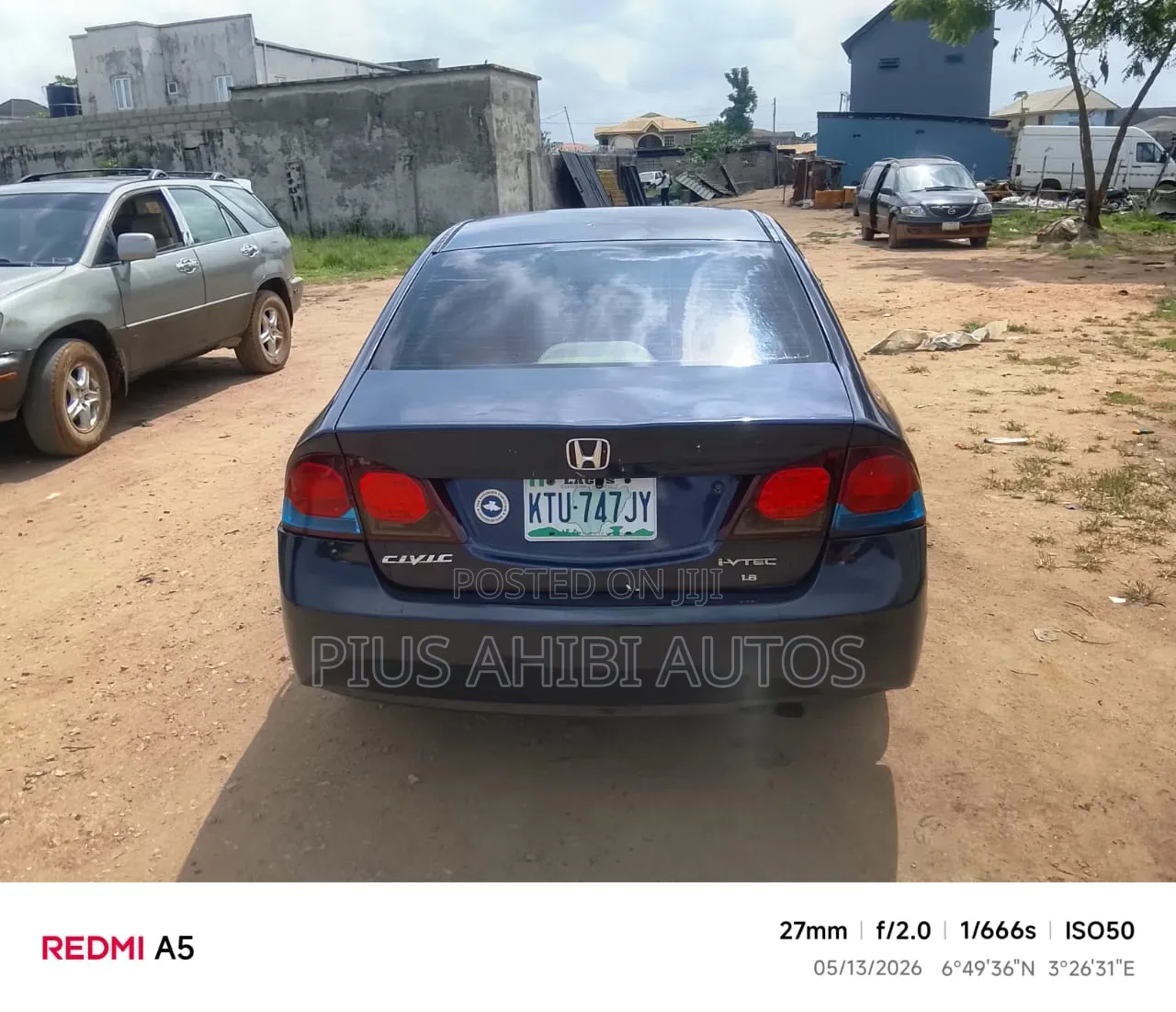Honda Civic 2008 Blue