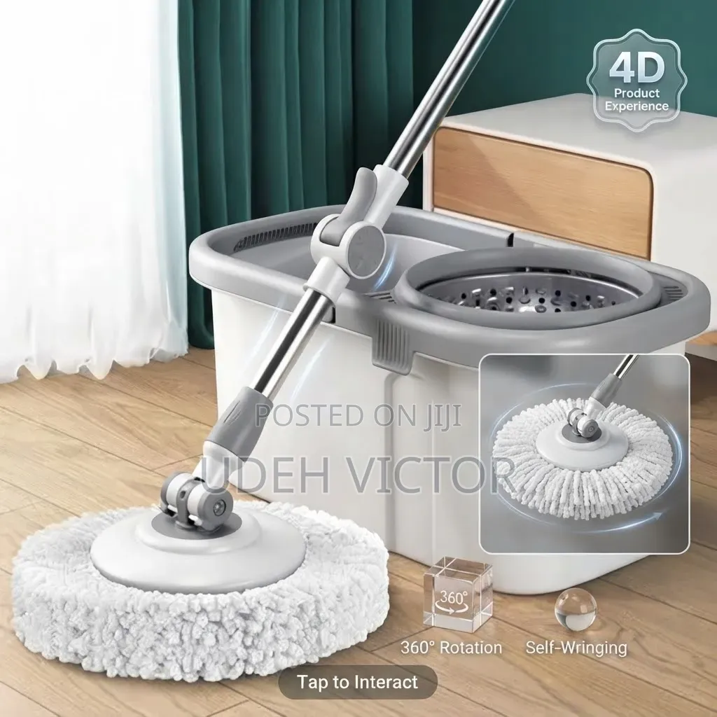 Spinning Mop and Bucket