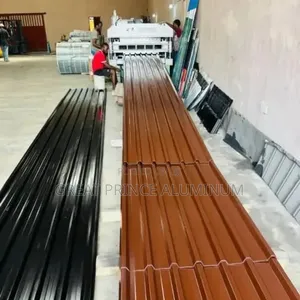 Aluminum Roofing Sheet Black Blue and Brown