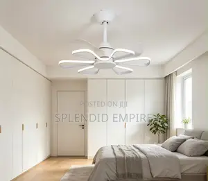 Led Fan Chandelier