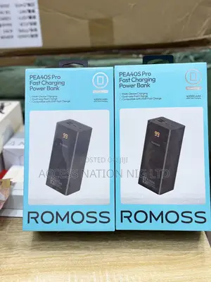 40,000mah 65W Original Romoss Powerbanks Fast Charge