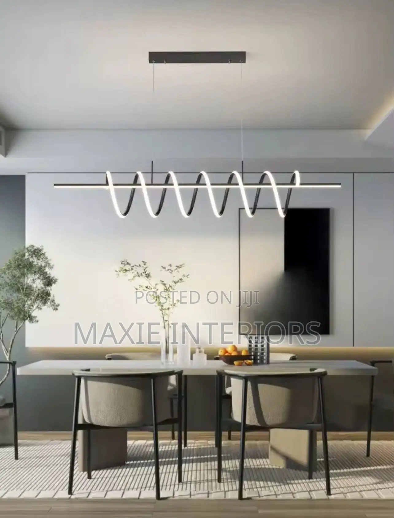 Minimalist LED Kitchen and Dining Pendant Light