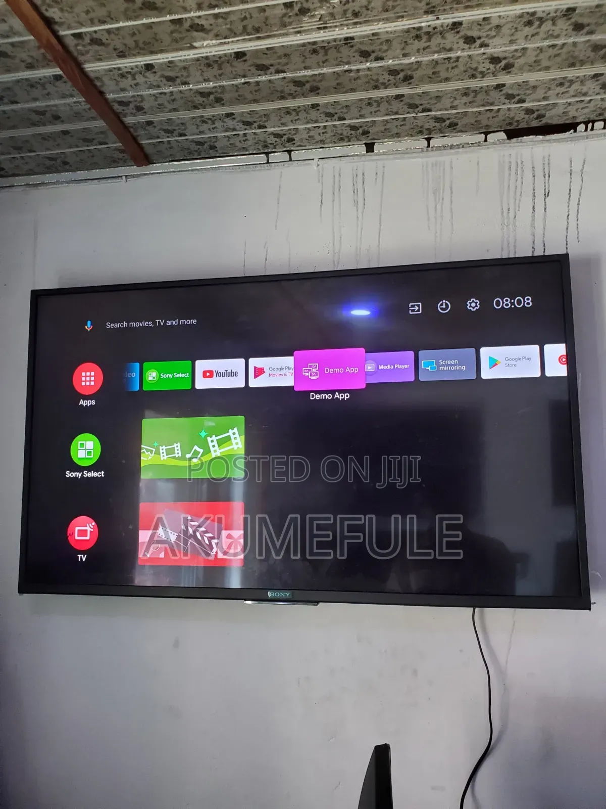 Sony Android TV 50 Inches Display