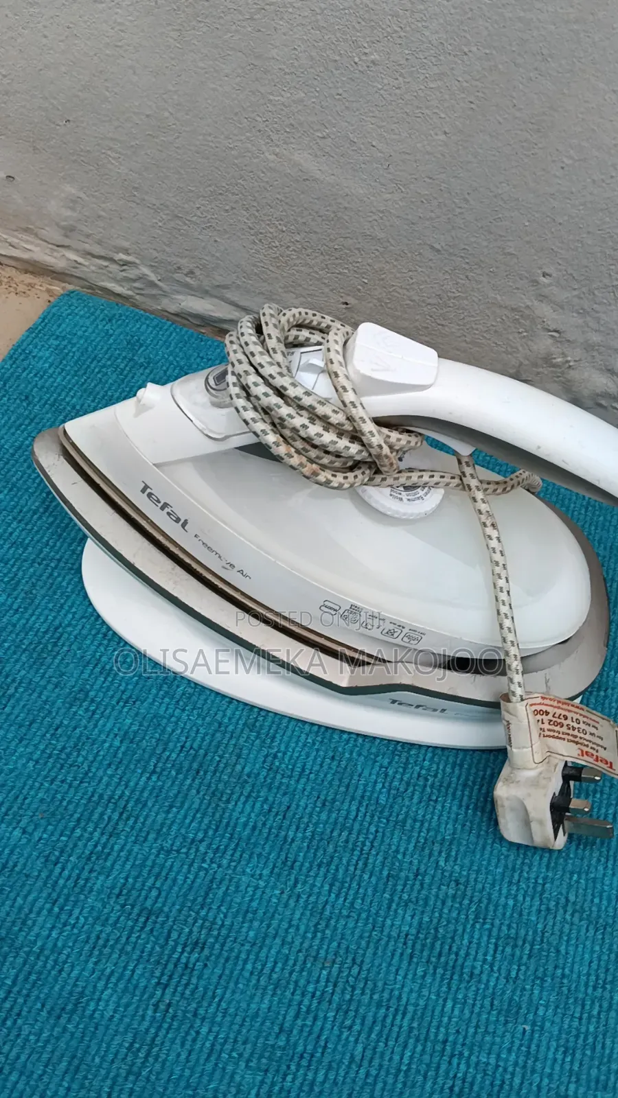 Cordless Rechargeable Iron