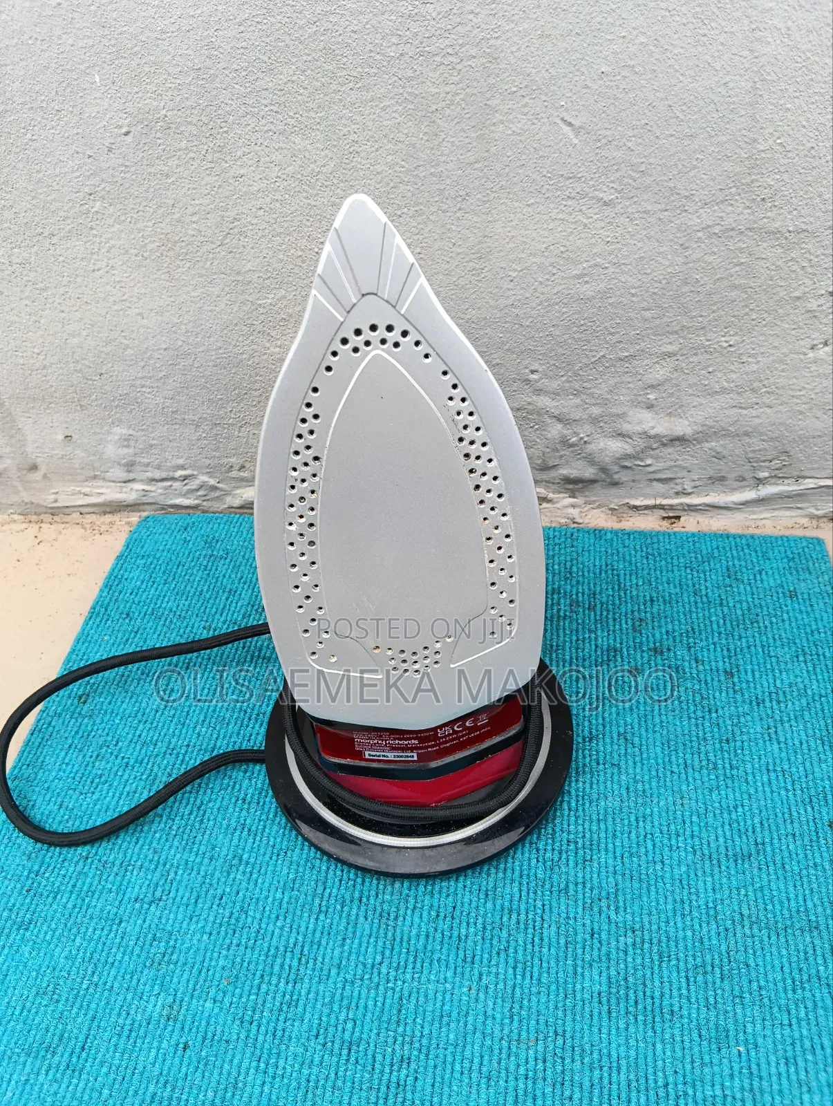 Cordless Rechargeable Iron