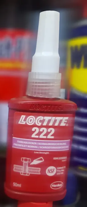 LOCTITE 222 Low Strength Threadlocker, Purple, 50 Ml