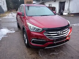 Hyundai Santa Fe 2017 Red