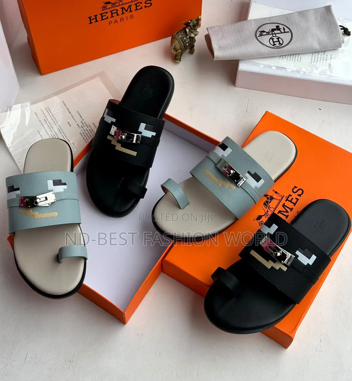 Hermes Slippers