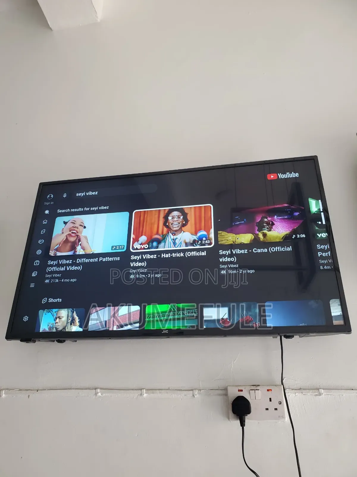 JVC Android TV 43 Inches Display