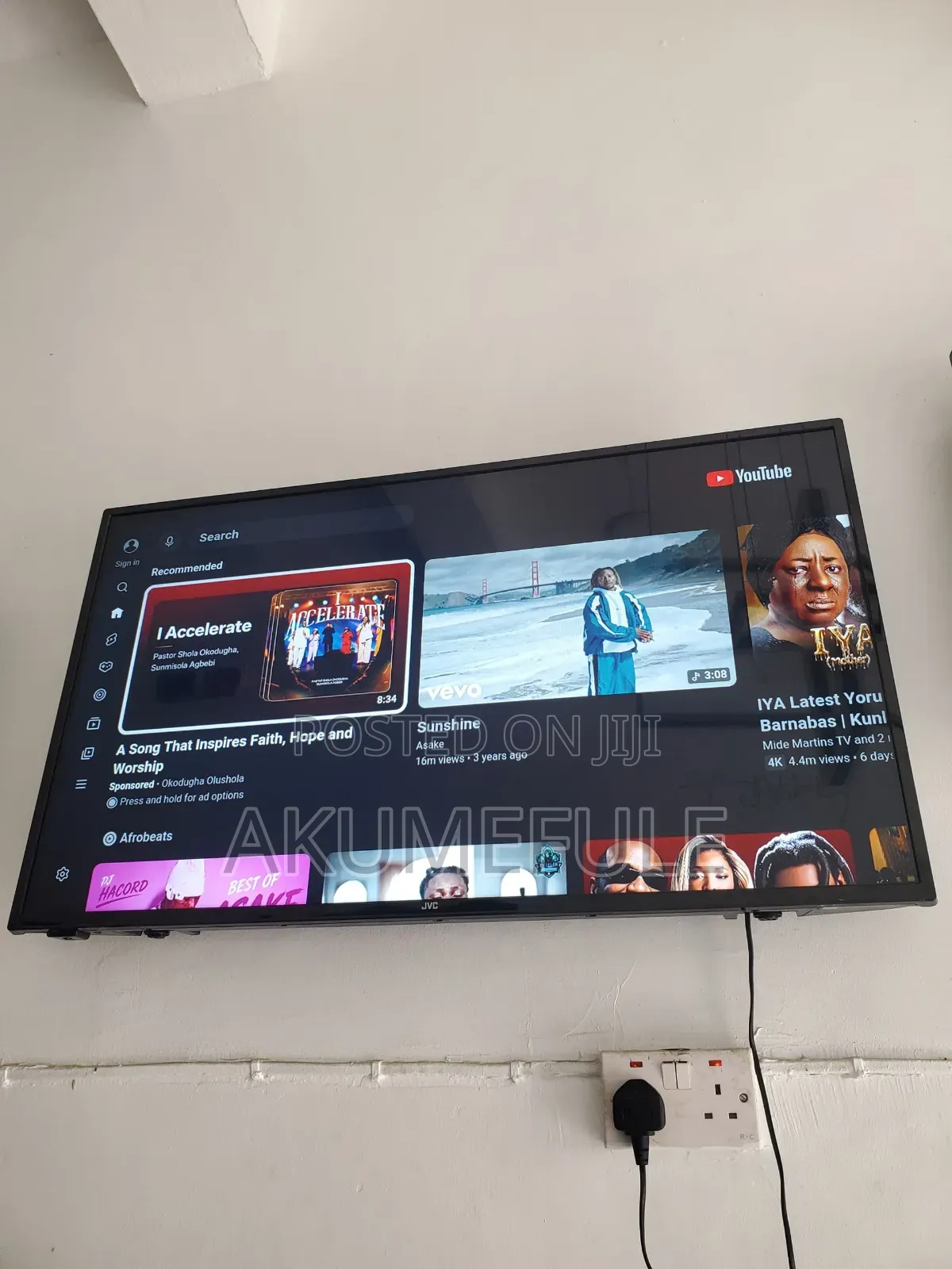 JVC Android TV 43 Inches Display