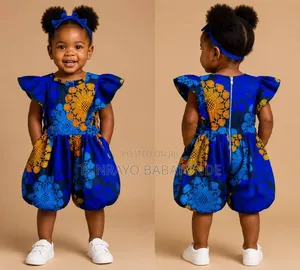 Beautiful Ankara Jumpsuit for Your Little Princess