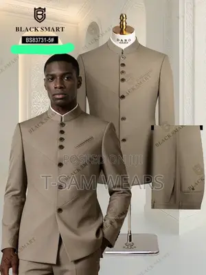 Black Smart Turkish Safari Suit
