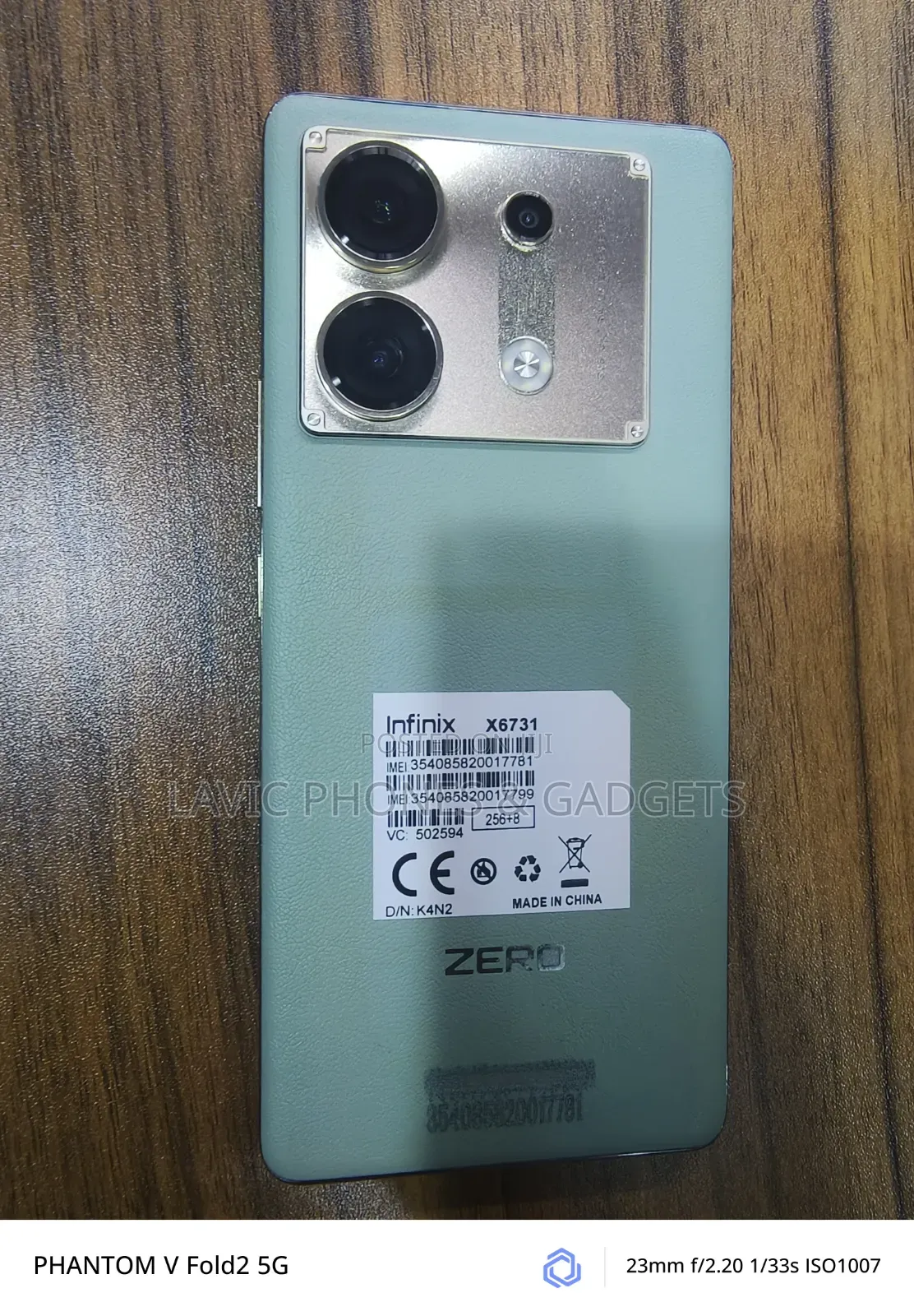 New Infinix Zero 30 256 GB Green