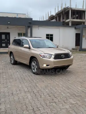 Toyota Highlander Sport 2008 Gold